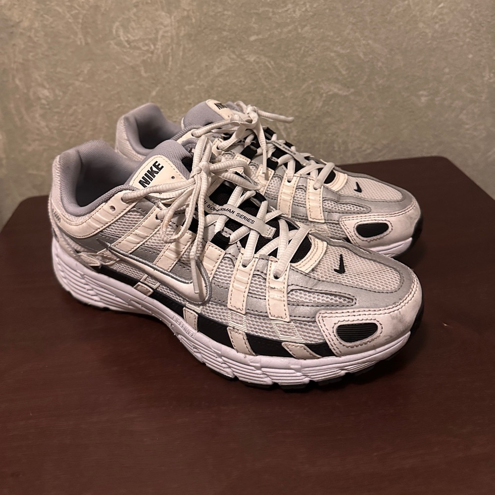 Nike P6000 sail/gray *RARE COLOR WAY* size 8